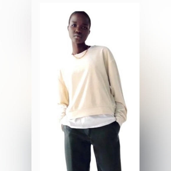 Zara Relaxed Cropped Top - Picture 1 of 13